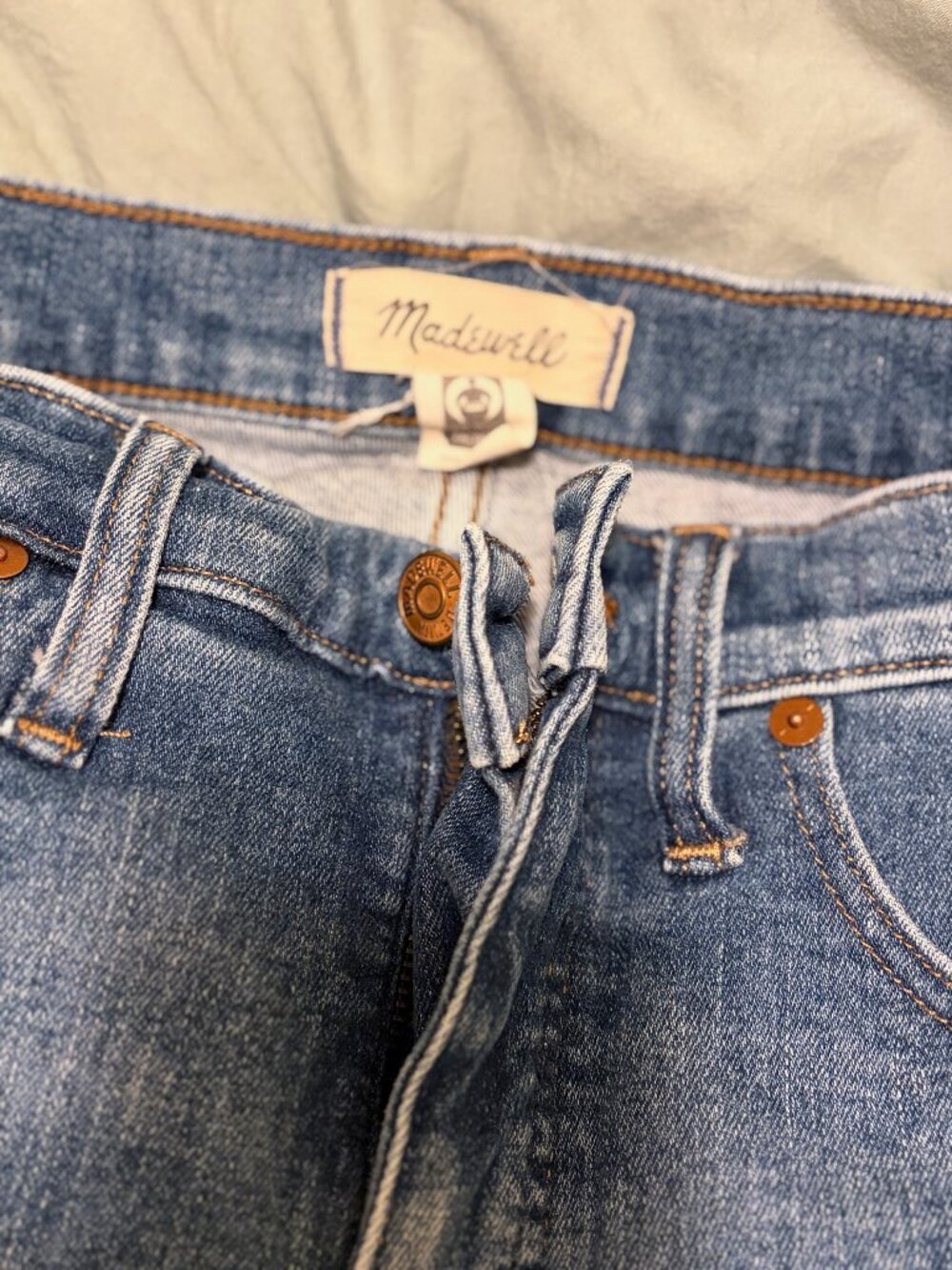 Madewell Mid-Rise Kick Out Jeans